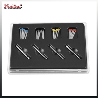 【พร้อมส่ง】【COD】Tooth Care Glass Fiber Resin Post 4-Drill Screw Thread Quartz Set Dental Oral