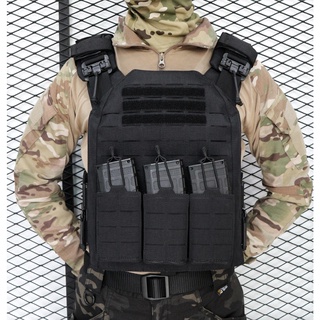 เสื้อเกราะปลดไว Swat Vest V4 วัสดุผ้า Nylon 1000D เกรดคุณภาพ ติดตั้งชุดปลดไวถึง 4 จุด ( ไม่รวมแผ่นเพลท ) จัดส่งฟรี