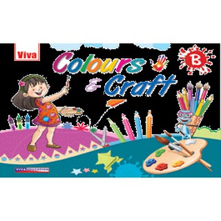 DKTODAY หนังสือ VIVA COLOURS &amp; CRAFT BOOK B ( VIVA BOOKS )