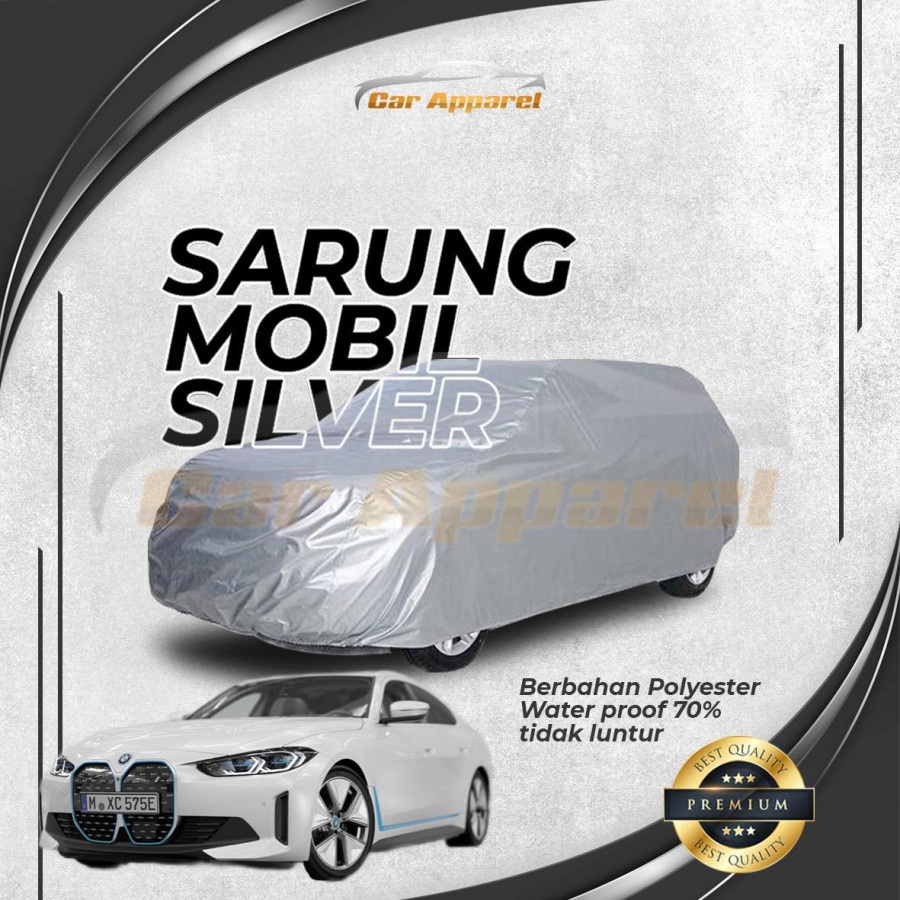 BODY COVER BMW i4 EV M50 2023 SILVER COATING ECO / ผ้าคลุมรถ