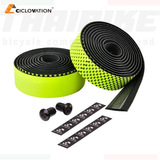 ผ้าพันแฮนด์จักรยาน Ciclovation Advanced Road Handlebar Tape with Leather Touch Fusion Series