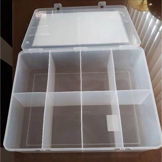กล่องแบ่งช่อง 8 ช่อง รุ่น TFL-008 ขนาด ( กว้าง x ยาว x สูง ): 28 x 35 x 10 cm