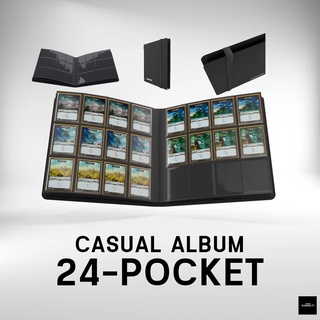 Casual Album 24-Pocket  แฟ้มเก็บการ์ดขนาดมาตรฐานได้ ประมาณ 66 x 91 mm