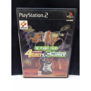 แผ่นแท้ [PS2] GuitarFreaks 4th Mix &amp; DrumMania 3rd Mix (Japan) (SLPM-65052) Guitar Freaks 4 Drum Mania 3