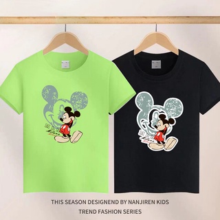 K-2037-SHORT เสื้อยืดแขนสั้น คอกลมเด็ก ผ้านนิ่มใส่สบาย ลายน่ารักใส่ได้ทั้งหญิงและชาย **ปลีก-ส่ง
