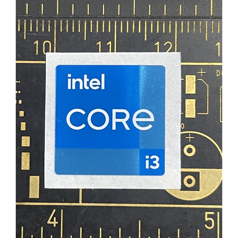 สติ๊กเกอร์โลโก้ intel Core i3 11th gen ดั้งเดิม