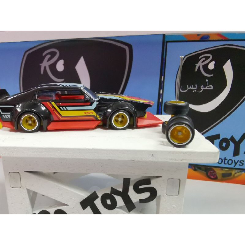 CUSTOM WHEELS TAYAR GETAH CODE TYPE TG005A & B SIZE 8 | สําหรับ SCALE 1:64 HOT WHEELS / TOMICA / GRE