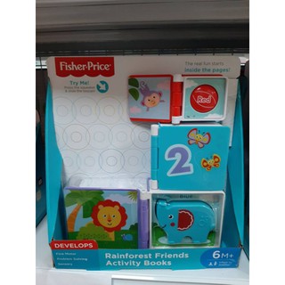 Fisher​ price​ activity book หนังสือ​กิจกรรม​เล่มเล็ก