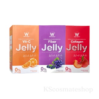 W Collagen Jelly / W Fiber Jelly / W Vit C Jelly / เจลลี่วิตซี / เจลลี่ไฟเบอร์/ เจลลี่คอลลาเจล มี 5ซอง(ราคาต่อ 1 ชิ้น)