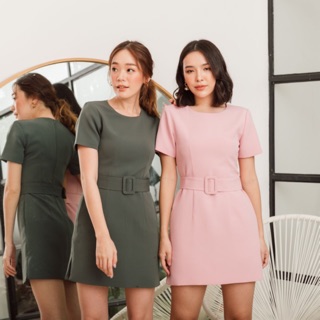 BABESWEAR Pepper Dress (Pink/Green)