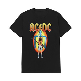 #เสื้อยืดคอกลม#เสื้อยืด ลายการ์ตูน Rockerstar ACDCS-4XL