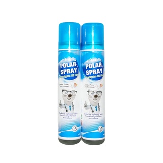 Polar Spray 80ml. ขวดเล็ก สเปรย์ปรับอากาศ ยูคาลิปตัส กำจัดเชื้อโรค