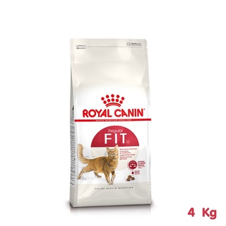 [ส่งฟรี] Royal Canin Regular Fit 32 ขนาด 4kg สำหรับแมวโตอายุ 1 ปีขึ้นไป