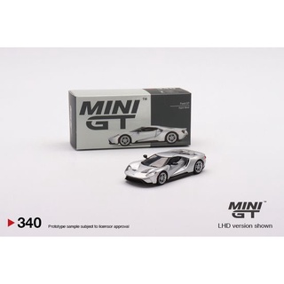 MiniGT No. 340-L Ford GT Ingot Silver