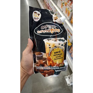 ecook น้ำเชื่อม คาราเมล บราวชูการ์ น้ำตาลทรายแดง mk pure to brown sugar caramal for dessert 900g