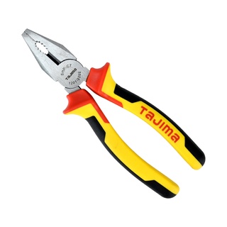 TAJIMA คีมปากจิ้งจก Combination Pliers เบอร์ SHP-C7 ขนาด 7 นิ้ว ความแข็งของหัวคีม HRC58-HRC63