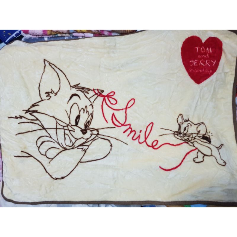 ผ้าห่มขนนุ่มละมุน ทอมแอนด์เจอร์รี่ Tom and Jerry 70×100cm.