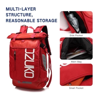 OZUKO Fashion Men Laptop Travel Backpack Waterproof College Student Schoolbag for Teenager