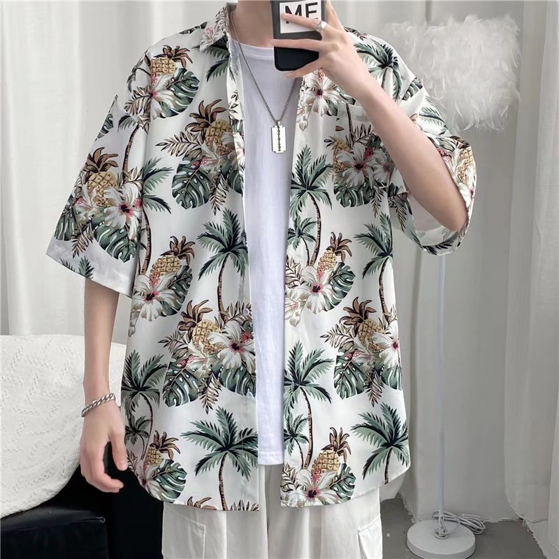 เสื้อฮาวาย เสื้อเชิ้ตผู้ชาย รุ่น 1191