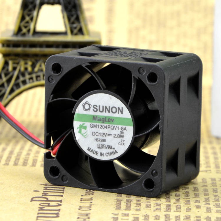 TAJUN 4028 GM1204PQV1-8A 12V 2.8W พัดลมเซิร์ฟเวอร์ความเร็วสูง 4 ซม.