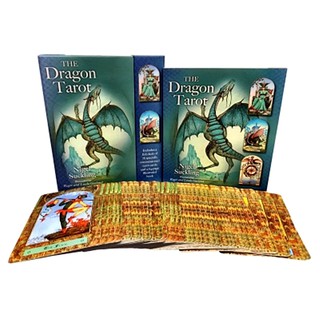 ไพ่มังกร ยิปซีลวดลาย เทพนิยายแฟนตาซี ทาโร่ต์อาร์ท The Dragon Tarot Oracle Gypsy Cards