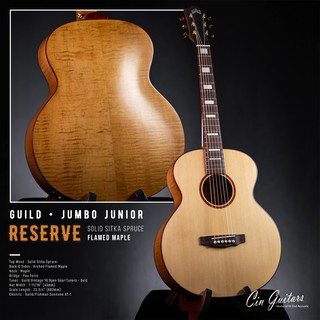 Guild Jumbo Junior "Reserve Maple" I กีตาร์โปร่งไซส์ 3/4 พร้อมกระเป๋า