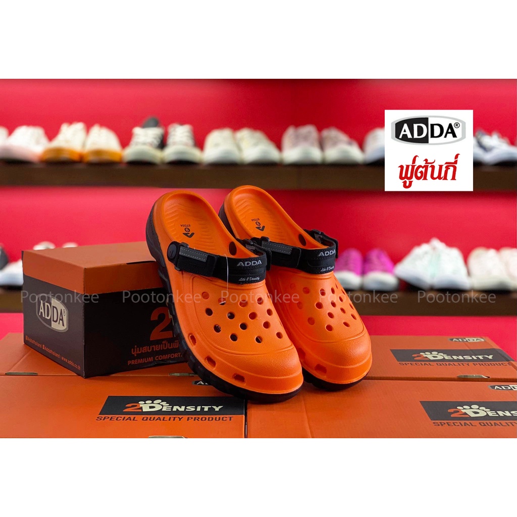 ADDA รองเท้าแตะ แอ๊ดด้า รองเท้าลำลอง แบบสวมหัวโต รุ่น 5TD24-M2 ของเเท้ พร้อมส่ง
