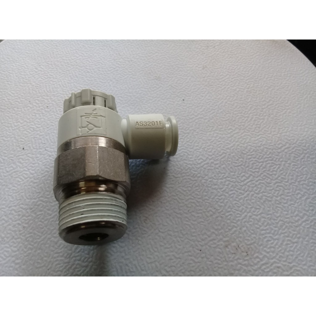 SMC ข้อต่อปรับลม Speed Controller  AS3201F-03-08SA