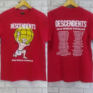 [S-5XL] เสื้อยืดลายกราฟฟิก Descendent - Tourage 2022