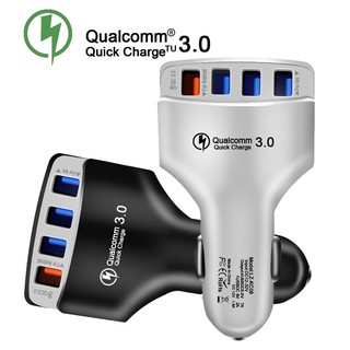 อะแดปเตอร์ชาร์จ USB 3.0 สำหรับติดรถยนต์ 7 A QC3.0