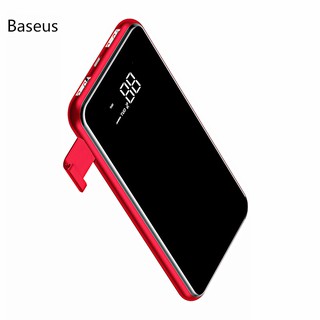 Baseus 8000 mAh ชาร์จแบบไร้สาย 2 Dual USB