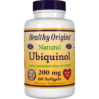 Healthy Origins, Ubiquinol, Kaneka QH, 200 mg, 60 Softgels