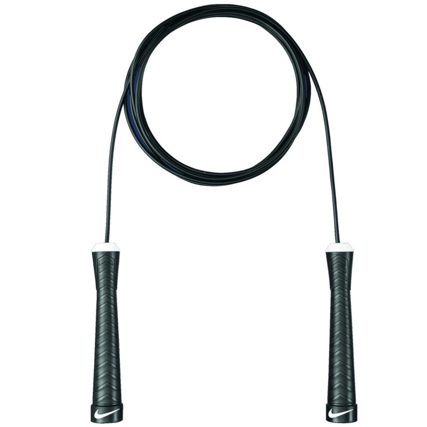 Nike ไนกี้ เชือกกระโดด ออกกำลังกาย Fundamental Speed Rope N.100.0487.027 BK (900)