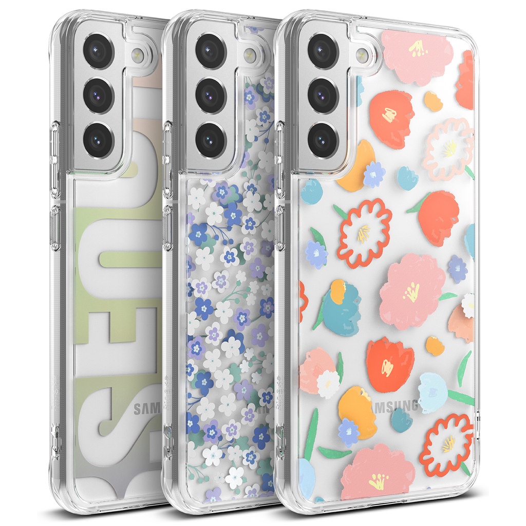 Ringke Fusion Design เคสกันกระแทก สําหรับ Galaxy S22 Plus