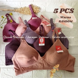 PAKET BRA SPORT ISI 5 BH WANITA TANPA KAWAT TANPA BUSA