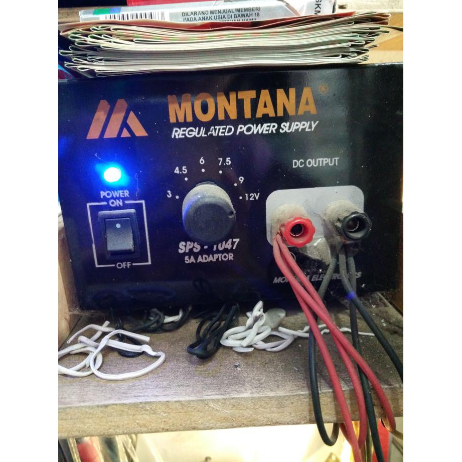 อะแดปเตอร์ 5A Montana 3v 4.5v 6v 7.5v 9v 12v เอาต์พุต DC 5000mA ratele992