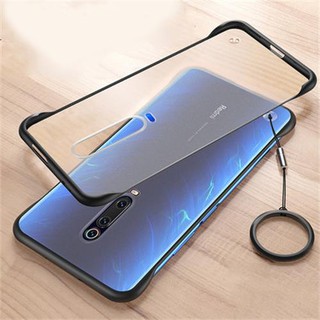 Xiaomi Redmi K20 Pro Mi 9T Pro เคสฝ้า โปร่งแสง ขอบซิลิโคนนิ่ม พลาสติกแข็ง ฝาหลัง