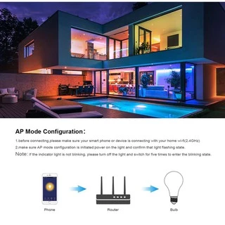 Tuya WiFi Smart Light Bulb RGB+CCT E27 9W 13W Dimmble หลอดไฟอัจฉริยะ ปรับสีได้ 16 ล้านสี หรี่ไฟได้