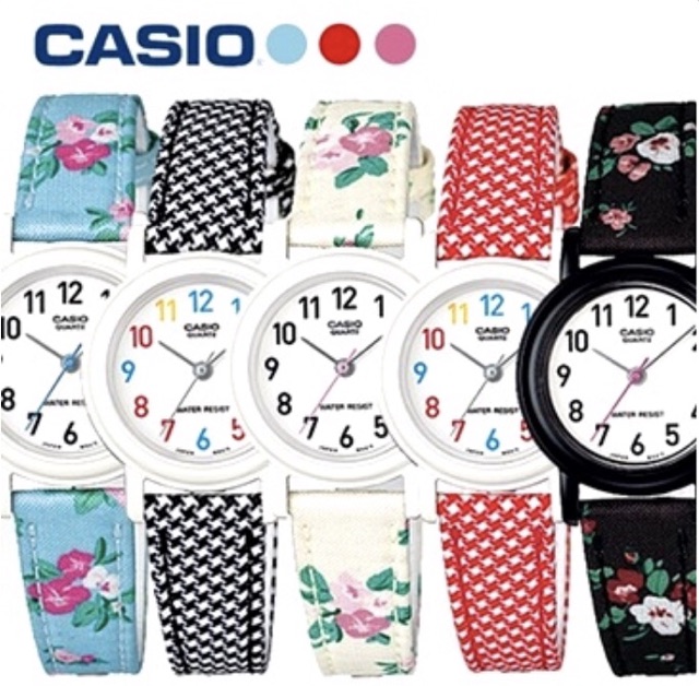 CASIO ของแท้ 💯% นาฬิกาผู้หญิง สายหนัง LQ139LB พร้อมกล่องและใบประกัน 1ปี LQ139