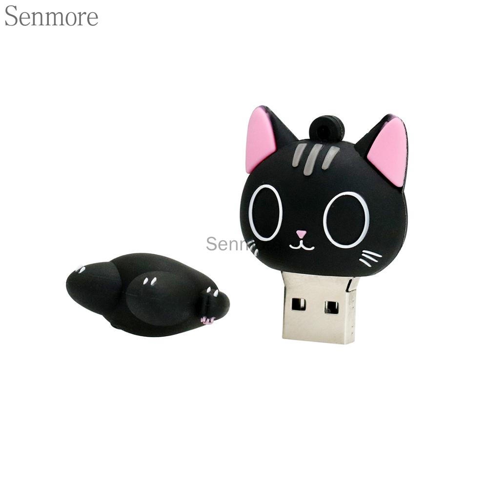 Pendrive128gb แฟลชไดรฟ์ รูปการ์ตูนแมวน่ารัก สีชมพู 1GB รูปที่ 6