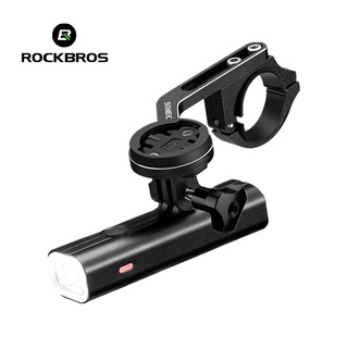 Rockbros ไฟฉายติดหน้าจักรยาน กันน้ํา ชาร์จ USB