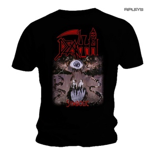 เสื้อยืดผ้าฝ้าย เสื้อยืดผ้าฝ้าย พิมพ์ลายอัลบั้ม Death Metal Symbolic เป็นมิตรกับผิว