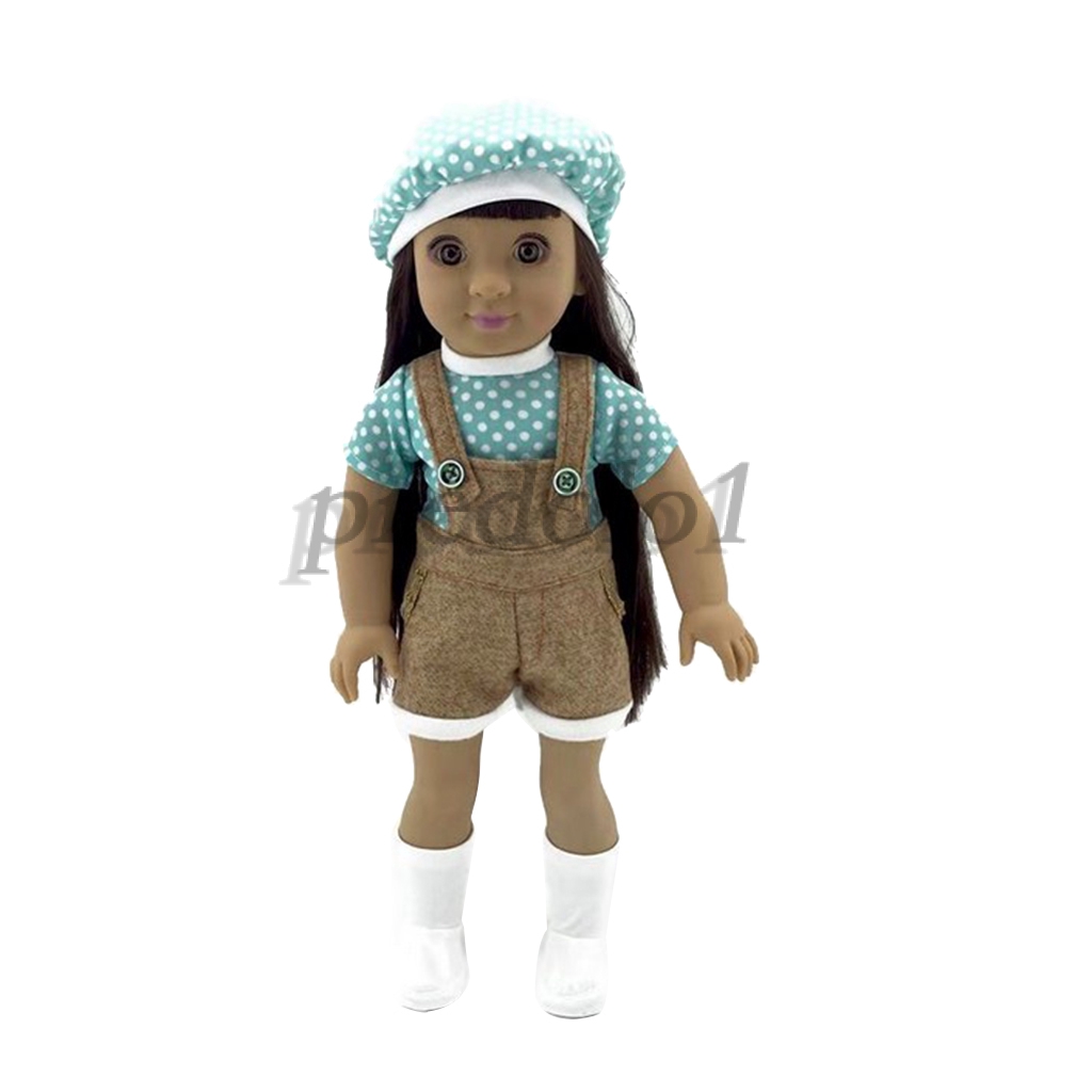 17 42cm Girl Doll Realistic Lifelike Soft Vinyl Doll In Suspender Pants - 7 doll roblox girls pants dolls soft pants