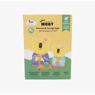 ถุงนม Moby 5ออนซ์ (1กล่องมี30ใบ)