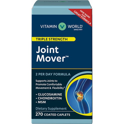 +พร้อมส่ง+ Vitamin World Joint Mover Triple Strength (270 เม็ด) EXP: 11/2023 บำรุงข้อคน