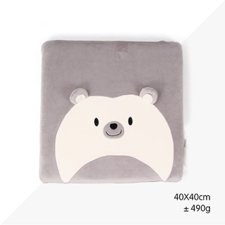 สินค้าแนะนำ!! เบาะรองนั่ง ที่รองนั่ง Memory Foam Happy Bear ( หมีสีเทา)