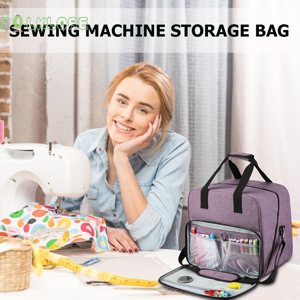 CODFOLMini Sewing Machine Handbags Crochet Kit Woolen Yarn Storage