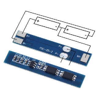 2 วินาที 3A Li-Ion แบตเตอรี่ลิเธียม 7.4 โวลต์ 8.4 โวลต์ 18650 ชาร์จคณะกรรมการป้องกัน bms pcm สำหรับ li-ion lipo เซลล์แบตเตอรี่แพ็ค