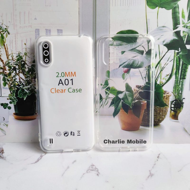 SAMSUNG เคสนิ่มซิลิโคนใสTPUโปร่งใส2.0มม.SAMSUNG A01 A03 A02s A03s A04 A12 A13 4G A23 4G M12