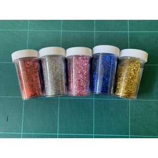 กากเพชร  กลิตเตอร์ ตกแต่งเล็บ  DIY  Glitter